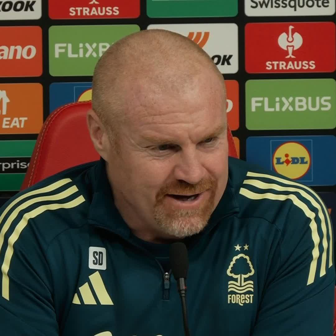 "I'm teaching the Brazilians about my voice, they've never heard a voice like this" 😆 Sean Dyche on conversing with the Brazilian players at Nottingham Forest 🇧🇷