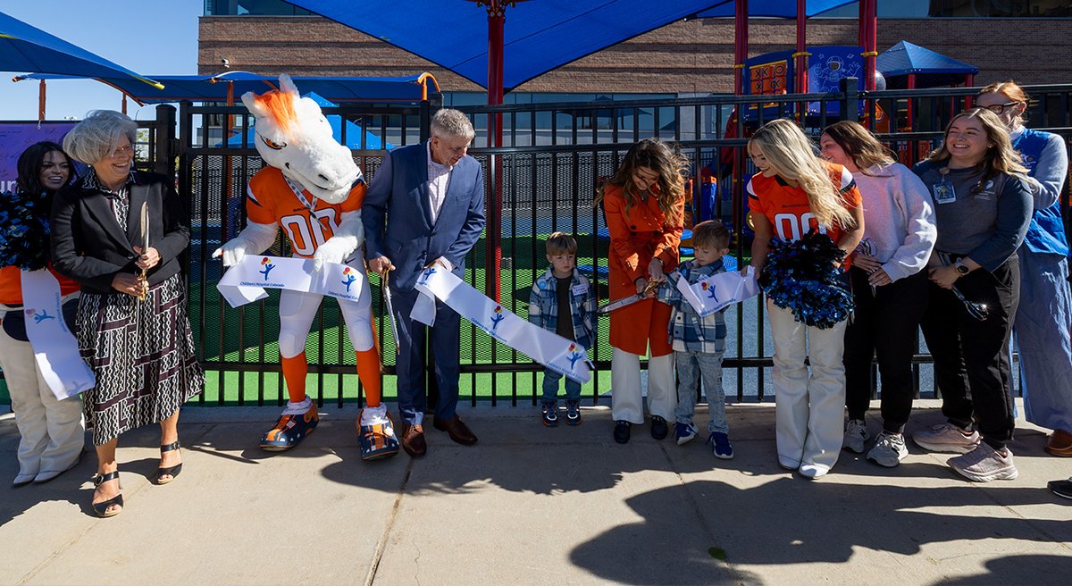 "We've never had anything like this." This week, HC Sean Payton & his wife, Skylene, unveiled the first inpatient playground at Children's Hospital Colorado, made possible by a lead donation from the Payton Family: