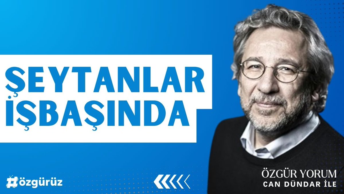 CAN DÜNDAR: ŞEYTANLAR İŞ BAŞINDA "Casusluk iddiası için İmamoğlu, “Şeytanın bile aklına gelmez” demiş. William Shakespeare ne demişti: “Cehennem boş, bütün şeytanlar burada..." Tamamını izleyin: