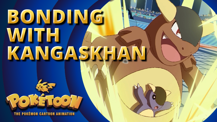 Yurado dreams of being a commentator just like her mum. As her mom works, Yurado makes a diorama with Kangaskhan—and then something mega occurs! 🌟 Watch the POKÉTOON short “Bonding with Kangaskhan”: