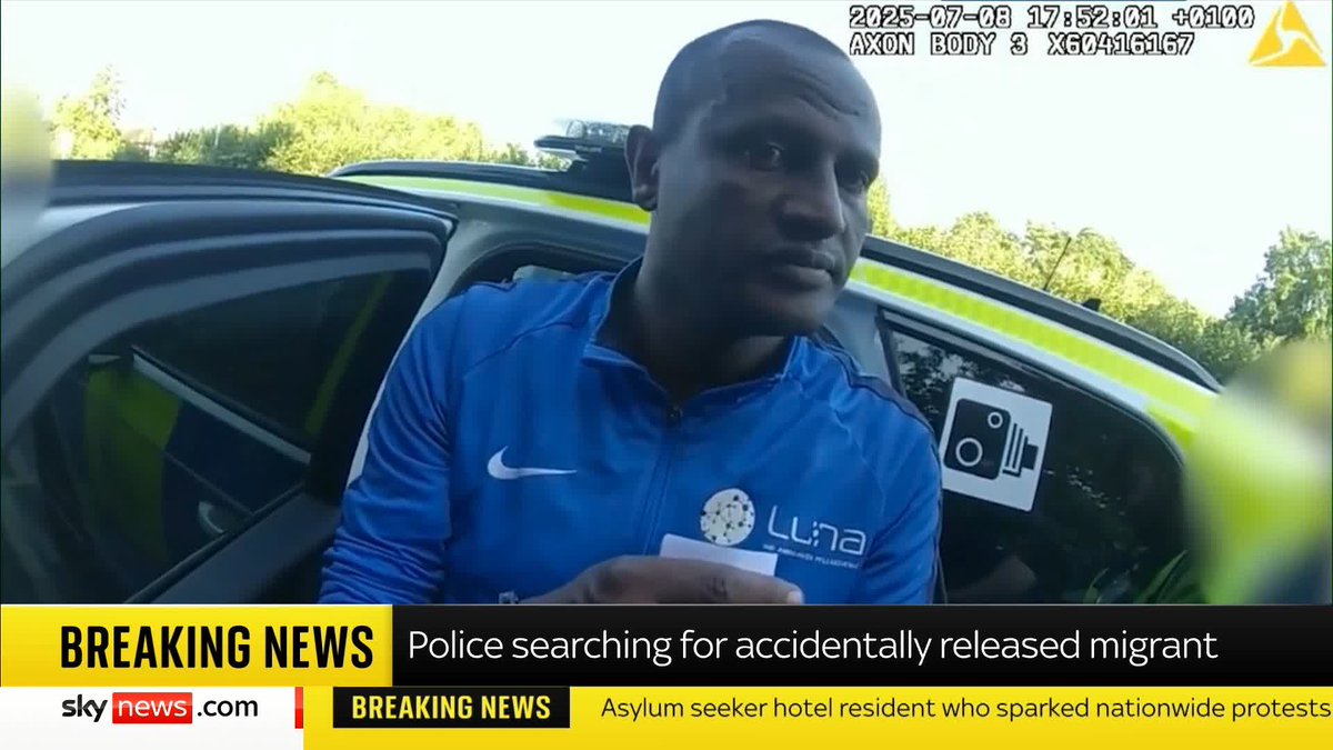 BREAKING: A manhunt is underway for the Epping hotel asylum seeker, who was jailed for sexually assaulting a girl, after he was accidentally released. Sky's Mollie Malone has the latest 📺 Sky 501, Virgin 602, Freeview 233 and YouTube