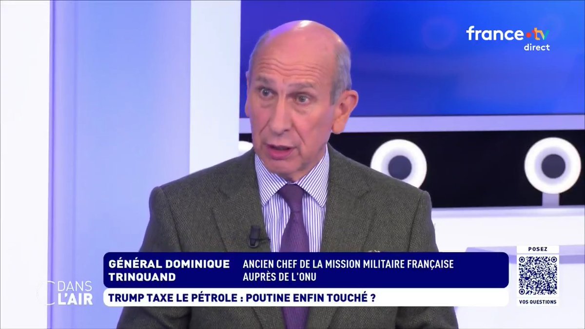 "Les #Tomahawk, ces #missiles à longue portée, étaient important dans les #négociations mais #Poutine a réussi à faire changer d'avis #Trump avant l'entrevue avec #Zelensky. Un certain nombre de gens au #Kremlin auraient toutefois dit qu'ils vont dans une impasse..." Dominique Trinquand