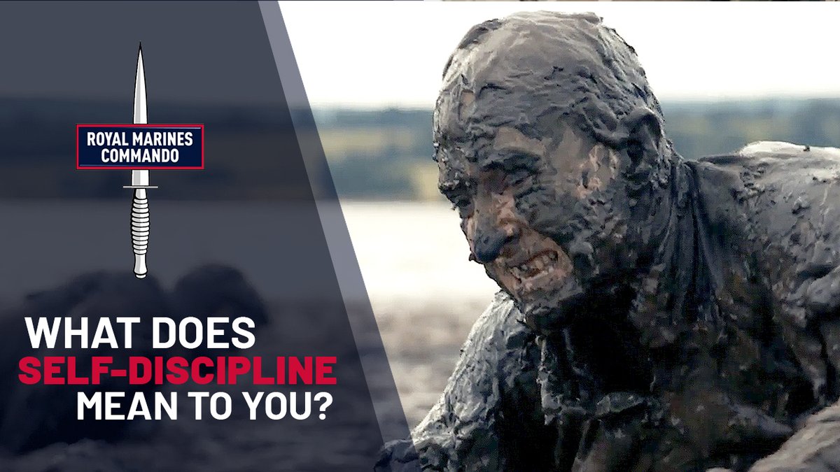 SELF-DISCIPLINE. Every day is a challenge. Every weakness, an opportunity. Royal Marines push past limits.