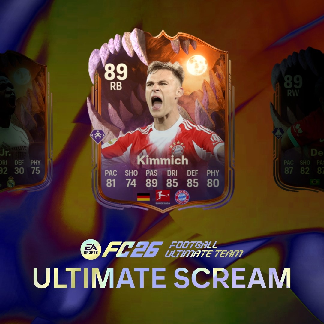 What is not dead, can never die: Ultimate Scream has risen to haunt the pitch. The spookier side of Ultimate Team features fan favourites that evolve across a fearful fortnight, with two additional upgrades in sync with a pair of full moons. Find out more, if you dare: