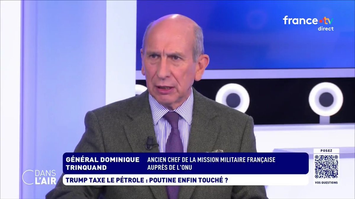 "L'#Europe ne dispose pas de #missiles de longue portée similaires aux #Tomahawk. Les missiles les plus longs tirent à 70km, on est donc très loin des 2000km...Aujourd'hui, on est en train de dire qu'il nous faut en 2027 un missile qui tire à 150km."Dominique Trinquand #Défense #Armée #UE