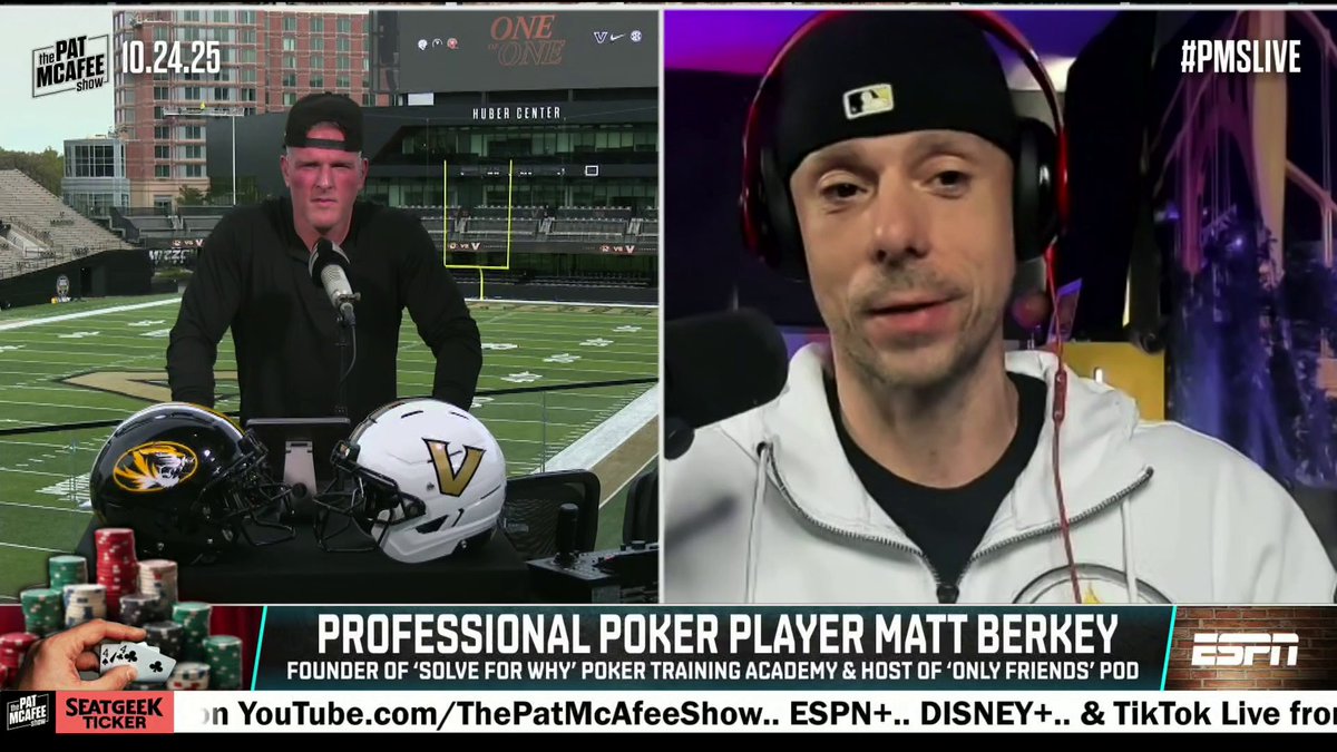 Professional poker player Matt Berkey shares insight into alleged rigged poker games backed by the Mafia that led to Trail Blazers head coach Chauncey Billups being arrested as part of an FBI investigation into illegal gambling. (via Pat McAfee)