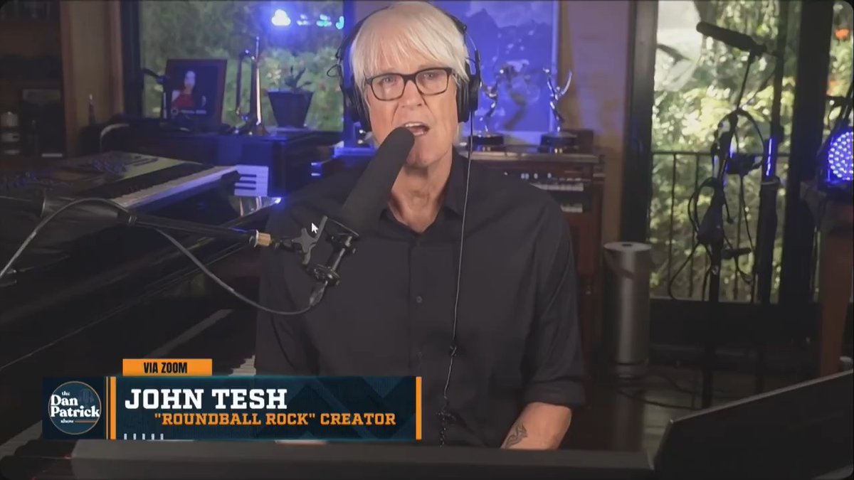 "I called my answering machine in the middle of the night at 2:00am and recorded that!" – John Tesh gives the backstory behind "Roundball Rock."