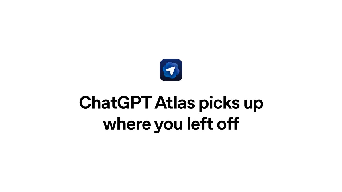 ChatGPT Atlas can remember what you’ve searched, visited, and asked about — giving ChatGPT better context for more accurate answers. You can also ask it to open, close, or revisit any of your tabs anytime.