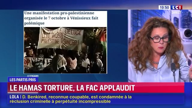 📢 : « Le Hamas torture, la fac applaudit », le parti pris #international d’Isabelle Lasserre LASSERRE ISABELLE #24hPujadas #LCI #La15 ⤵️