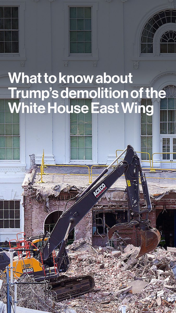 With little fanfare, the Trump administration demolished the East Wing of the White House in order to make space for a new 90,000-square-foot ballroom. ◥◤Kriston Capps explains