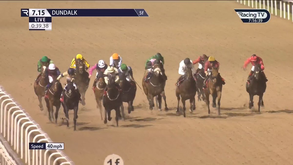 On target 🏹 Hollie Doyle takes out the feature Group 3 Mercury Stakes on Spartan Arrow for Archie Watson Racing. @BarOneRacing | Dundalk Stadium