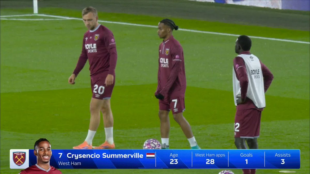 "Knowing Cry like I do, he doesn't like the ugly side of the game... he's a luxury player" Stuart Dallas on where his former Leeds teammate Crysencio Summerville needs to improve with the Hammers 🤔