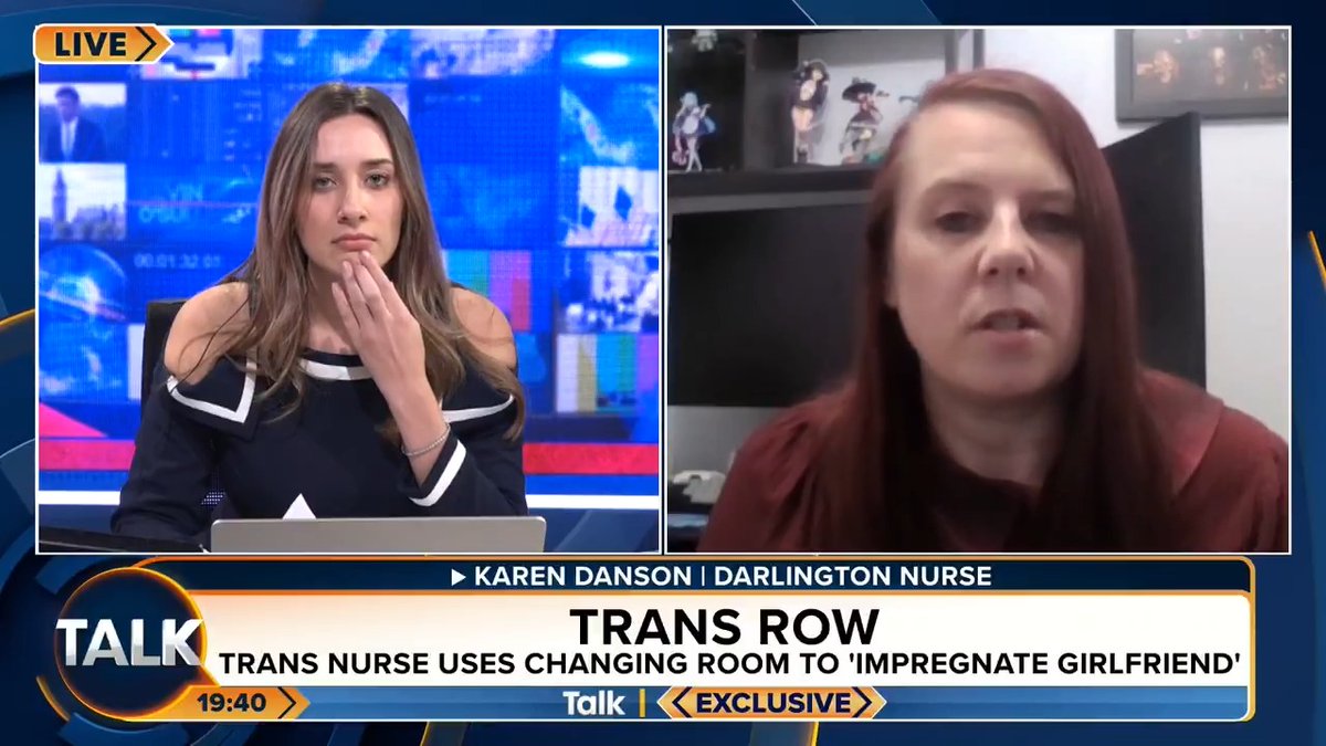 Hospital bosses created an "atmosphere of fear" after female nurses complained about a trans colleague using their changing room. Darlington nurse Karen Danson: "He was in there half-dressed. I had a massive panic attack. They told us we needed to be re-educated." Samara Gill
