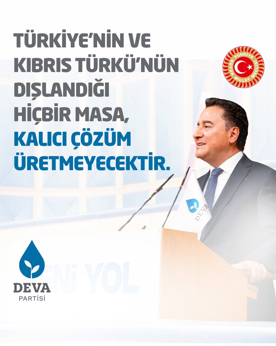 Doğu Akdeniz’de istikrarın yolu, çok taraflı ve hakkaniyetli bir düzen kurmaktan geçer. Türkiye’nin ve Kıbrıs Türkü’nün dışlandığı hiçbir masa, kalıcı çözüm üretmeyecektir. Bu gerçek görmezden gelinerek, ne kalıcı bir barış tesis edilebilir ne de bölgesel istikrar sağlanabilir.