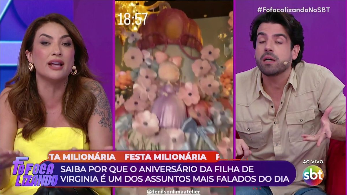 O Matheus é um único jornalista que não passa pano para a V e debate mesmo #FofocalizandoNoSBT