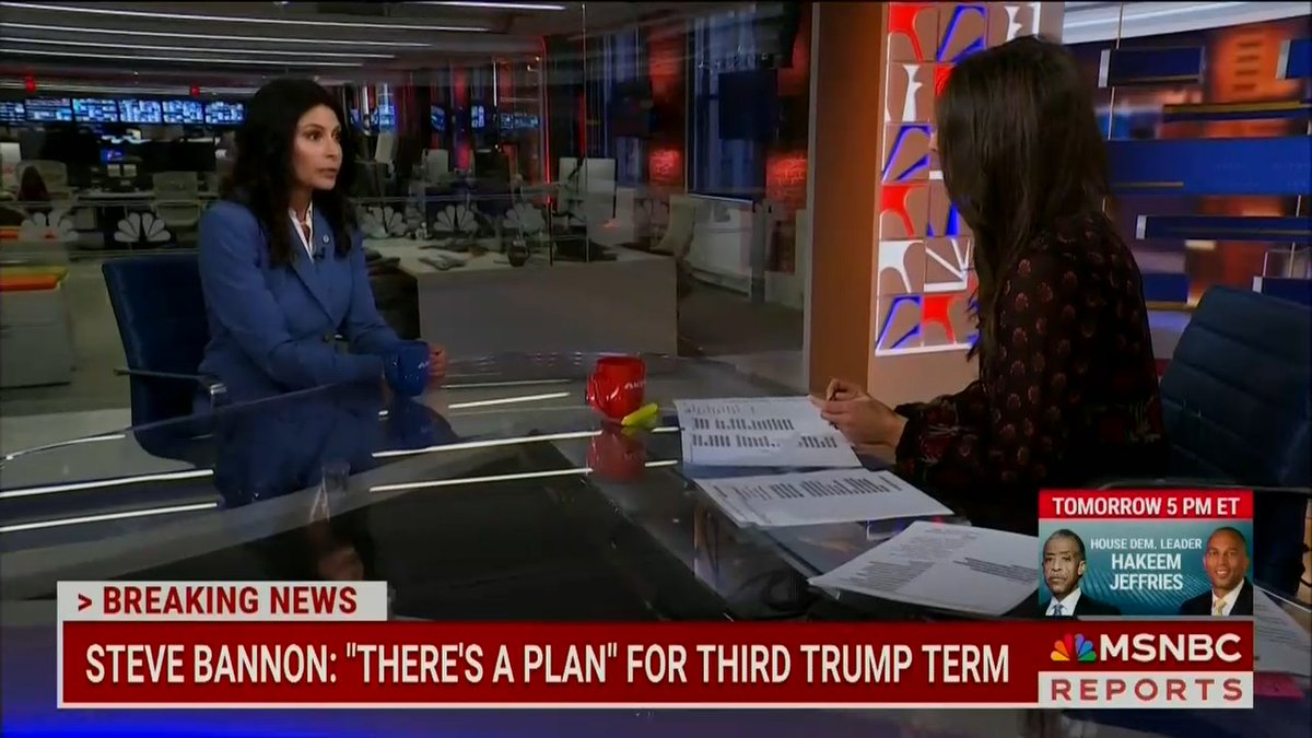 MI Attorney General: I think when Trump says something, we ought to believe him. He has no intent in leaving office. He's going to completely disregard the 22nd Amendment. The Trump administration doesn't care about violating the Constitution. They never have, and they're never going to