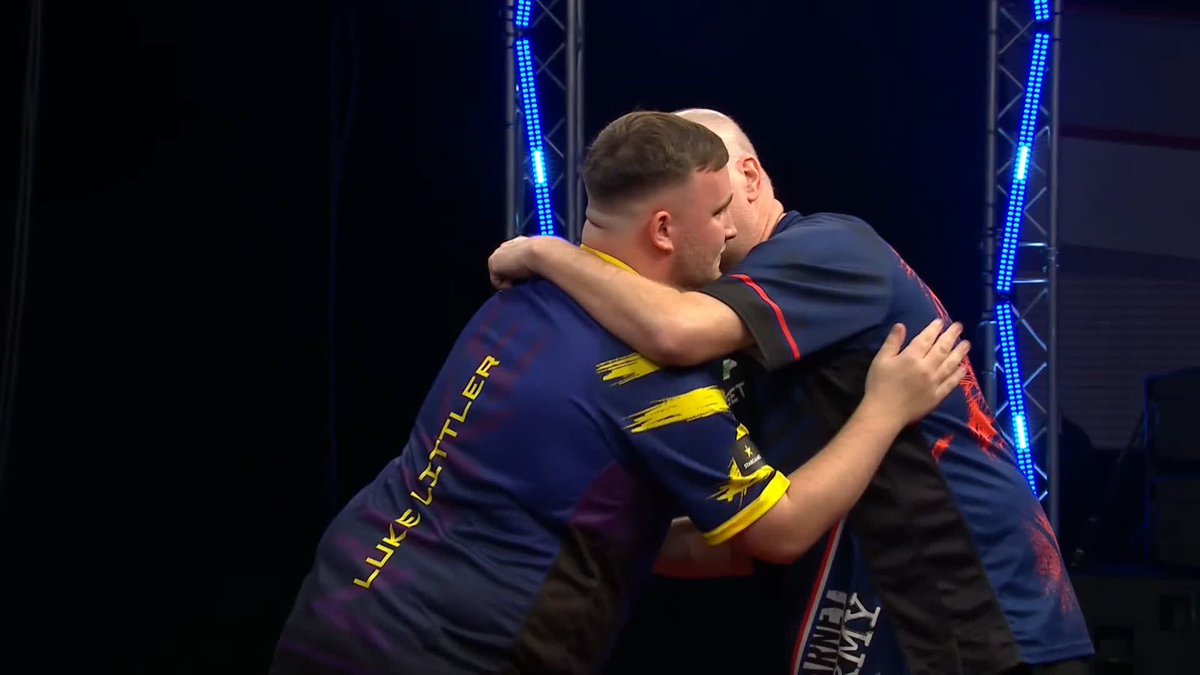 LITTLER SMASHES BARNEY! Luke Littler's hunt for the world number one spot is well and truly on, as The Nuke beats Raymond van Barneveld 6-1 to progress to Round Two! 📺 #ECDarts | R1