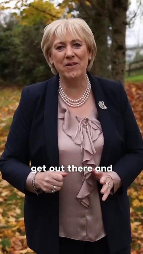 Just 1 hour to go! You have until 10pm to vote. All you need is a valid photo I.D, but bring your polling card if you have it. Vote No.1 Heather Humphreys