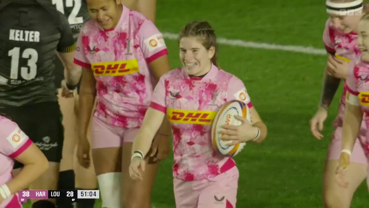 Pure brilliance from Claudia Pena! 🤩 Watch Harlequins vs Loughborough Lightning on BBC iPlayer. #BBCRugby