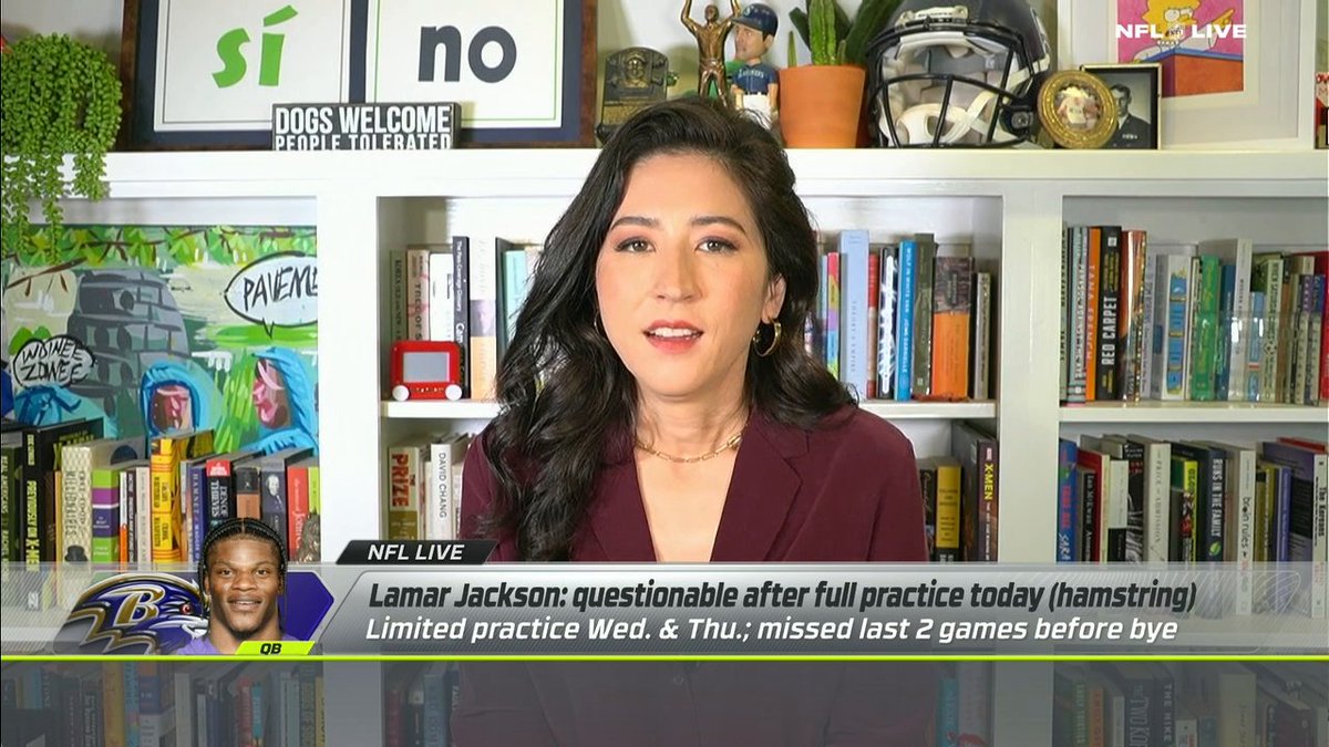 "Having both [Patrick Ricard] and Lamar out there? I think is going to go a long way towards helping the Ravens' rushing attack." Mina Kimes shares what she wants to see from the Ravens' offense if Lamar Jackson is able to play ✍️