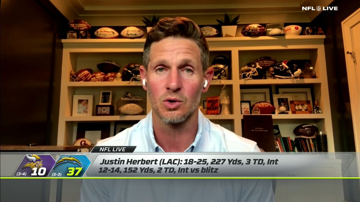 "I think this is the most disappointing roster in football right now." Dan Orlovsky weighs in on the Vikings after their loss to the Chargers on Thursday 👀