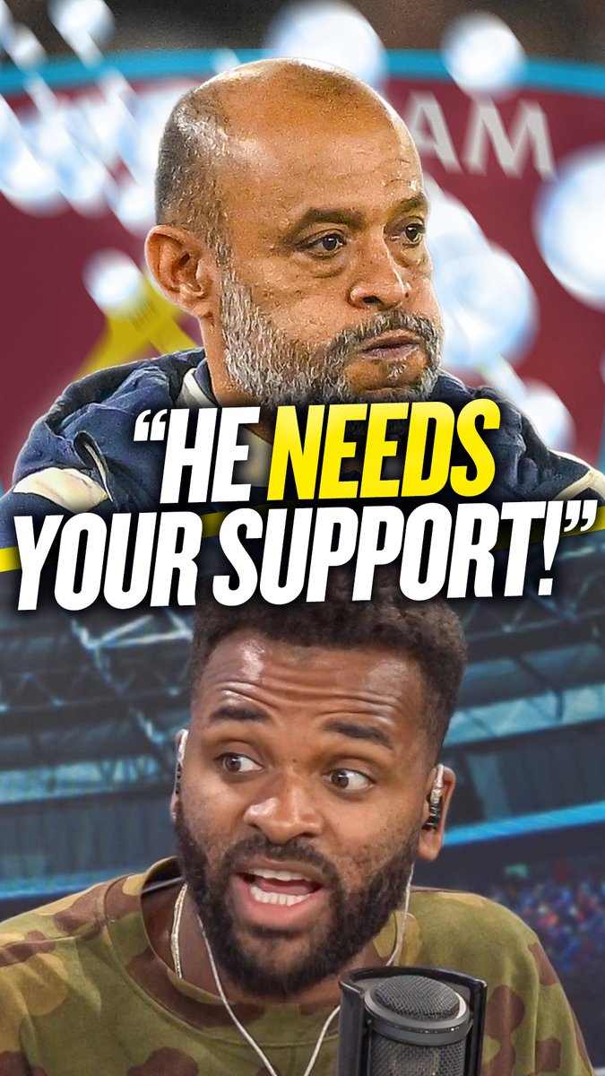⚒️"He needs your support!" 👀"Too early to criticise Nuno yet!" Darren Bent urges West Ham fans to get behind Nuno Espirito Santo.