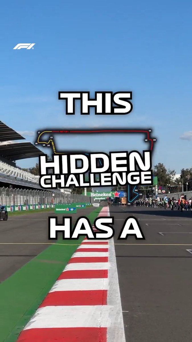 This weekend's hidden challenge... 👀 Here's why the air is such a big factor at the Autodromo Hermanos Rodriguez! 💨 #F1 #MexicoGP