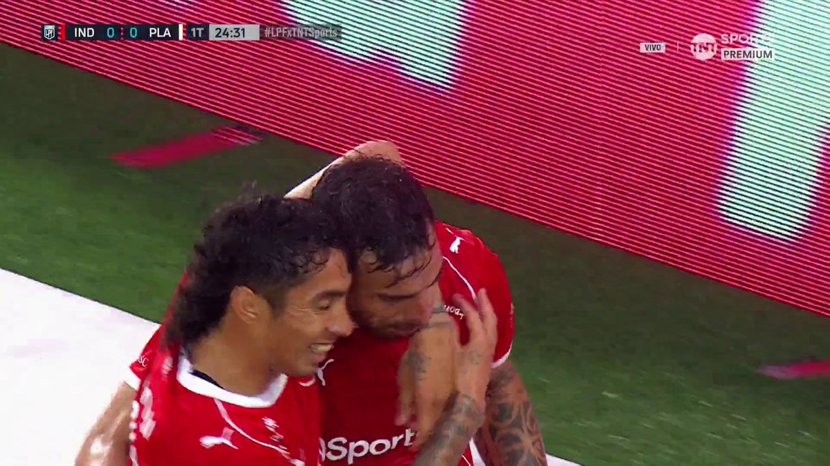 🇦🇷 EL GOL DE GABRIEL ÁVALOS PARA QUE INDEPENDIENTE LE GANE 1-0 A PLATENSE EN 25'. El paraguayo cortó una racha de SIETE partidos sin convertir. ‼️