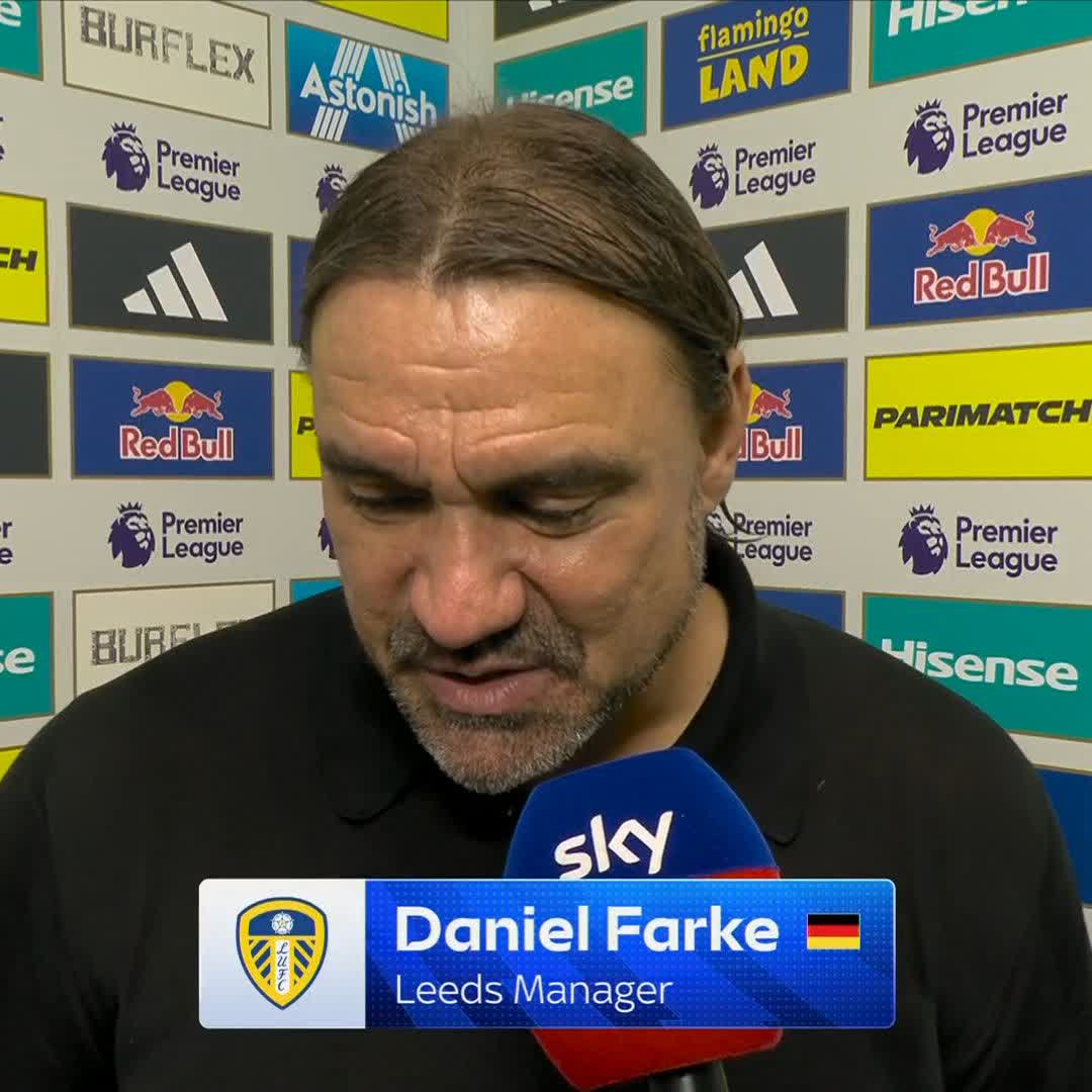 "It's good for the confidence of my players to get over the line" Daniel Farke says it's a 'priceless' three points for Leeds tonight ✅