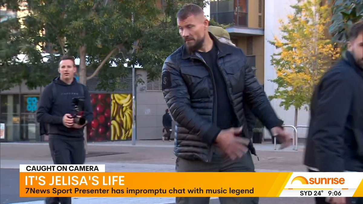 7NEWS' own Jelisa Apps was stunned after an impromptu chat with legendary musician Jon Bon Jovi! Safe to say, she wishes all the talk wasn't about Rugby League😂 #rugbyleague #sport #bonjovi #sunriseon7
