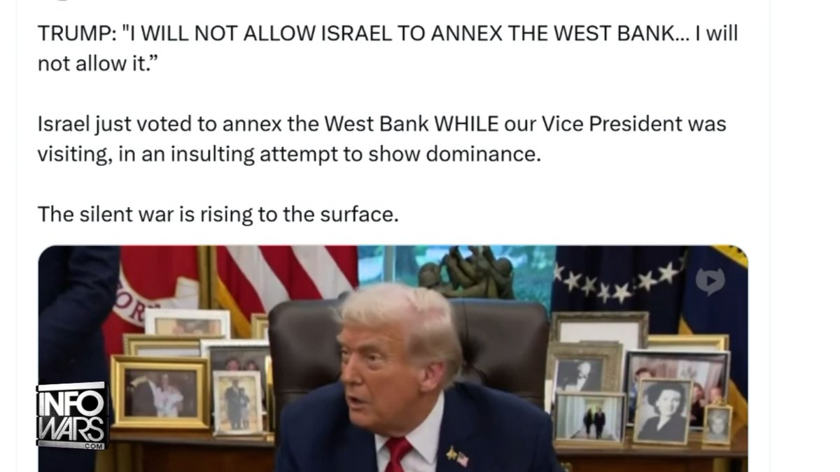BREAKING: President Trump Says He Will Oppose & Block Israel Permanently Occupying Gaza! PLUS, Geopolitical Expert Patrick Byrne Says Israel's Deep State Was In Conferences With US Deep State Giving Color Revolution Guidance To ANTIFA/BLM In EXPLOSIVE Accusation!