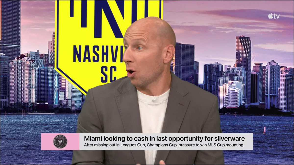One more shot at a trophy for Miami in 2025. 👀 Our crew discusses the pressure to win ahead of tonight’s Game One vs. Nashville. 📺 MLS Countdown on #MLSSeasonPass: // Audi MLS Cup Playoffs