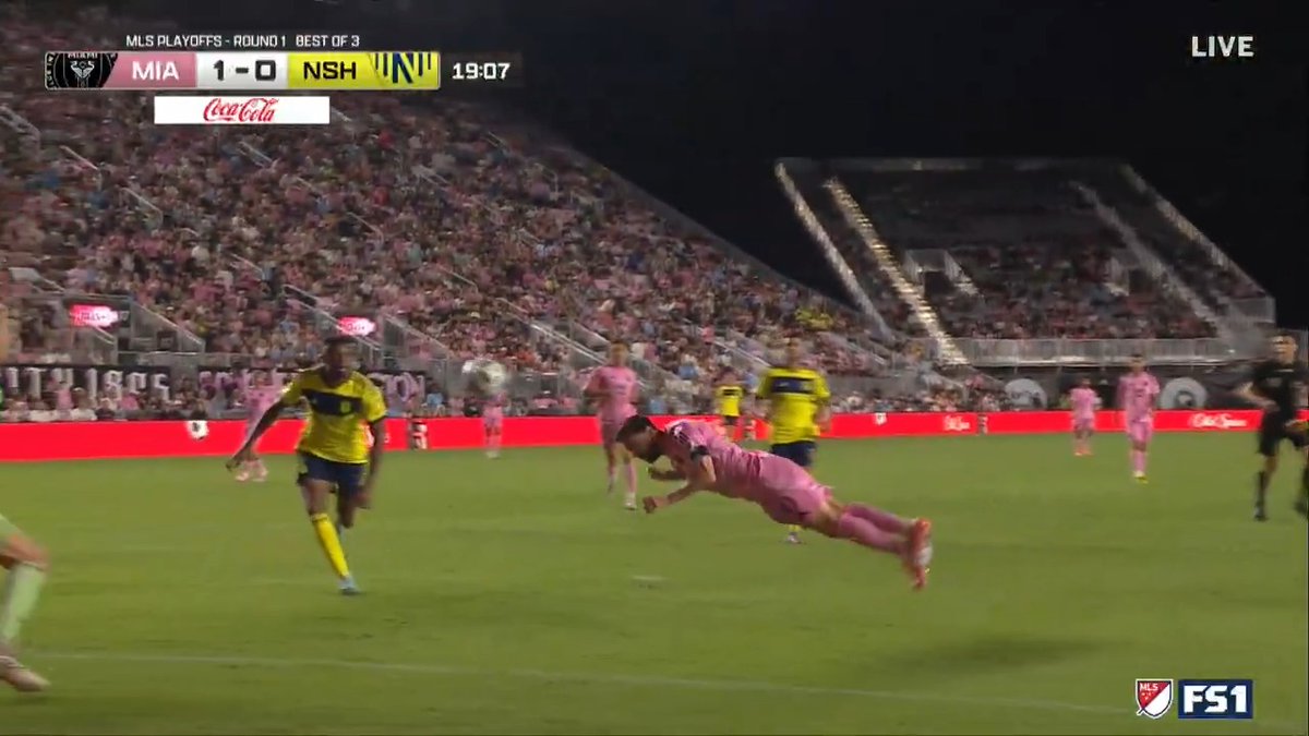 More angles of Messi's diving-header goal for Inter Miami CF 👀
