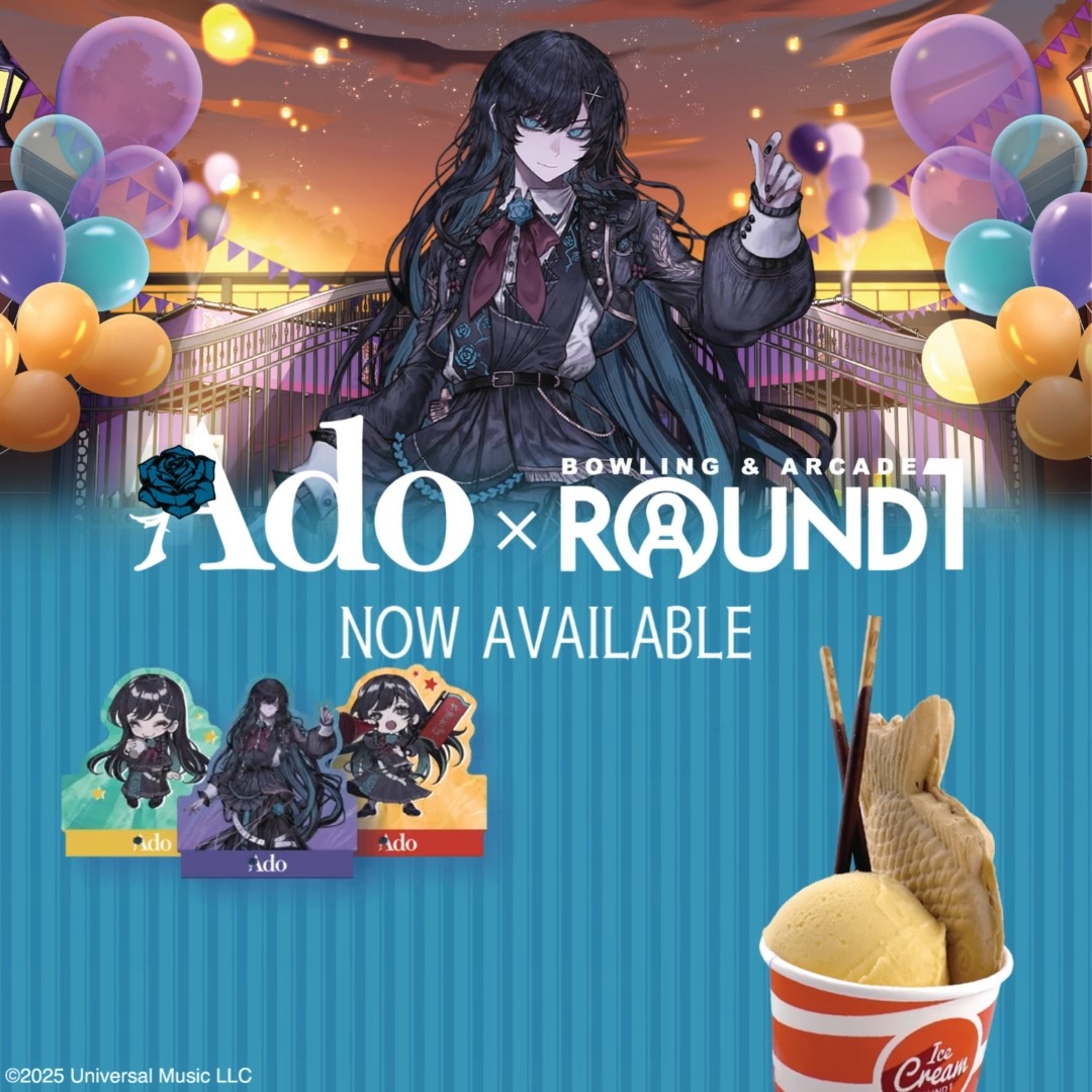 It's showtime! 🎤💫 Ado x Round1 is taking center stage until 12.25.2025! Enjoy special edition food & beverage items and receive a mystery standing coaster with every purchase. Don't miss your chance to collect all 6 coasters! Join the fun and use #ADOxRound1 to share your moments with us! 🔗 Click the link in our bio for more details! Ado #Round1USA #Ado #ADOxRound1