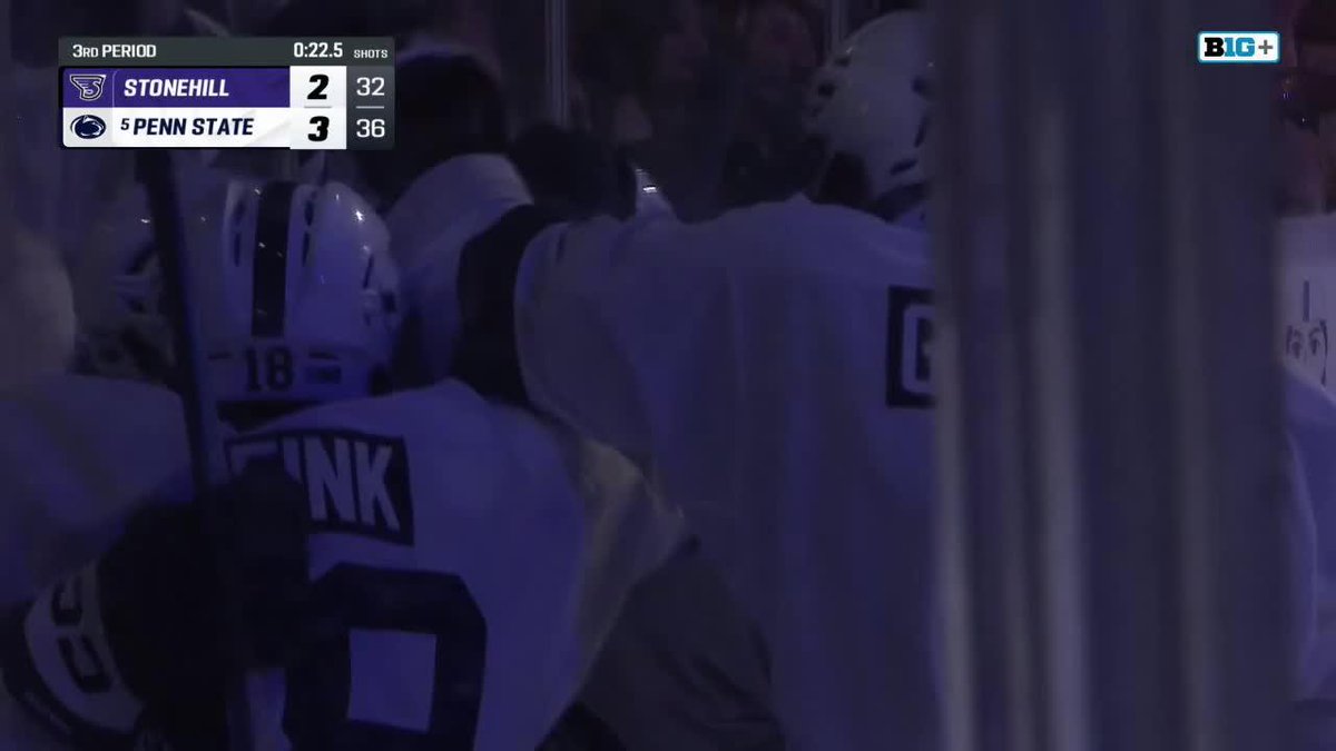 JJ Wiebusch with the game-winner for Penn State Men’s Hockey 🤩