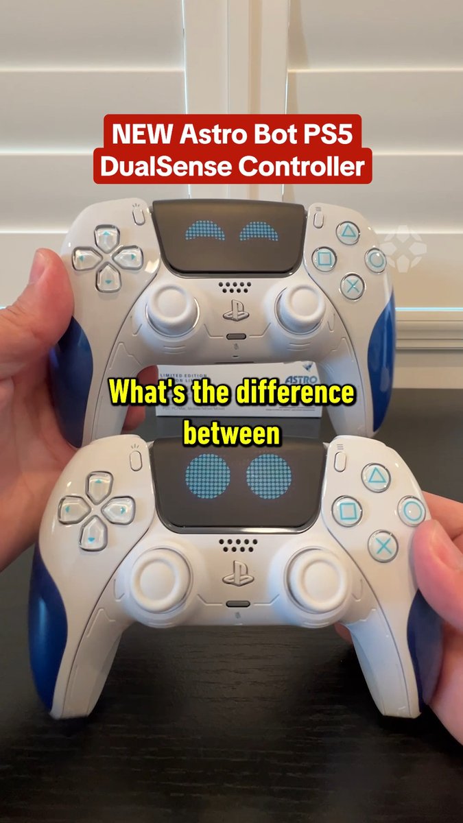 The new Astro Bot PS5 DualSense is ^_^
