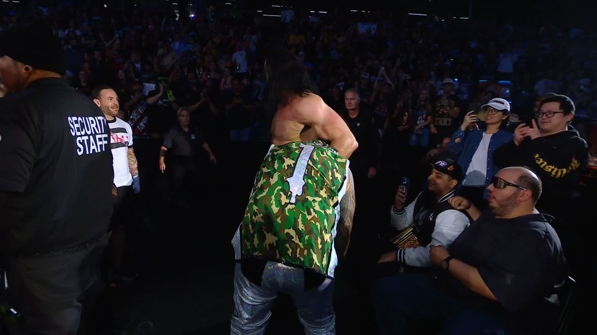 Jimmy Uso is taking it to Drew 👊