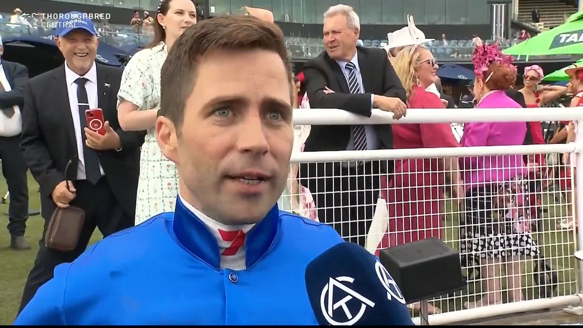 "I owed this one to my Dad." Hear from Adam Hyeronimus after his win in the Spring Champion Stakes on board Attica! 🏆