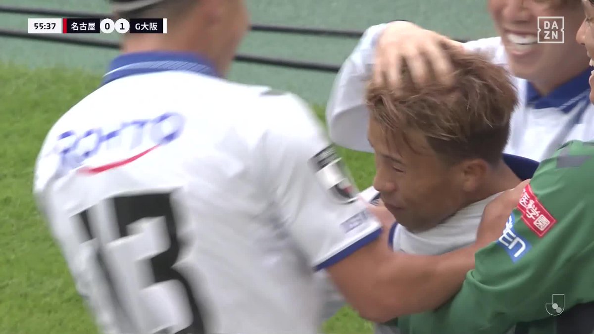 スピードだけではない！ 彼しか出来ない強烈な切り返し🔥 山下諒也の個人技弾でG大阪が先制！ 🏆明治安田J1第35節 🆚名古屋×G大阪 🆓#DAZN 無料ライブ配信中 視聴はこちら⏩ #Jみようぜ #無料だぞーん #Jリーグ #だったらDAZN
