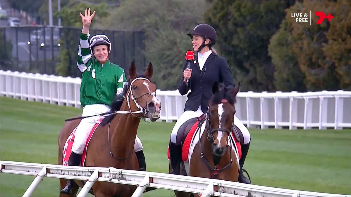 Four Cox Plates in a row. One of the greatest jockeys of all time. James McDonald 🥇🥇🥇🥇