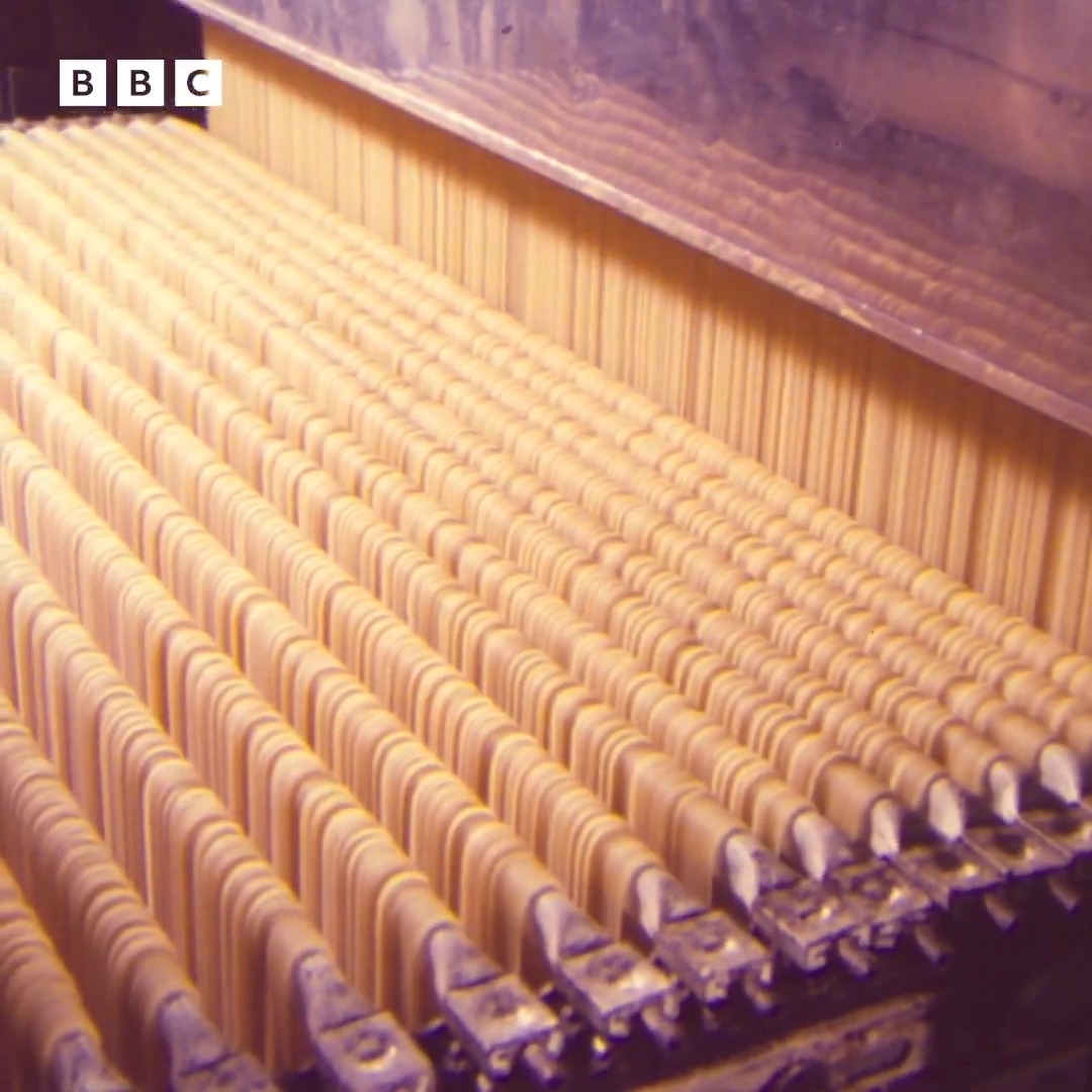 Today is World Pasta Day! To celebrate this auspicious occasion let’s enjoy this clip from Marshall’s Pasta factory in Glasgow from 1976 where we get to see the secrets of how it’s made.