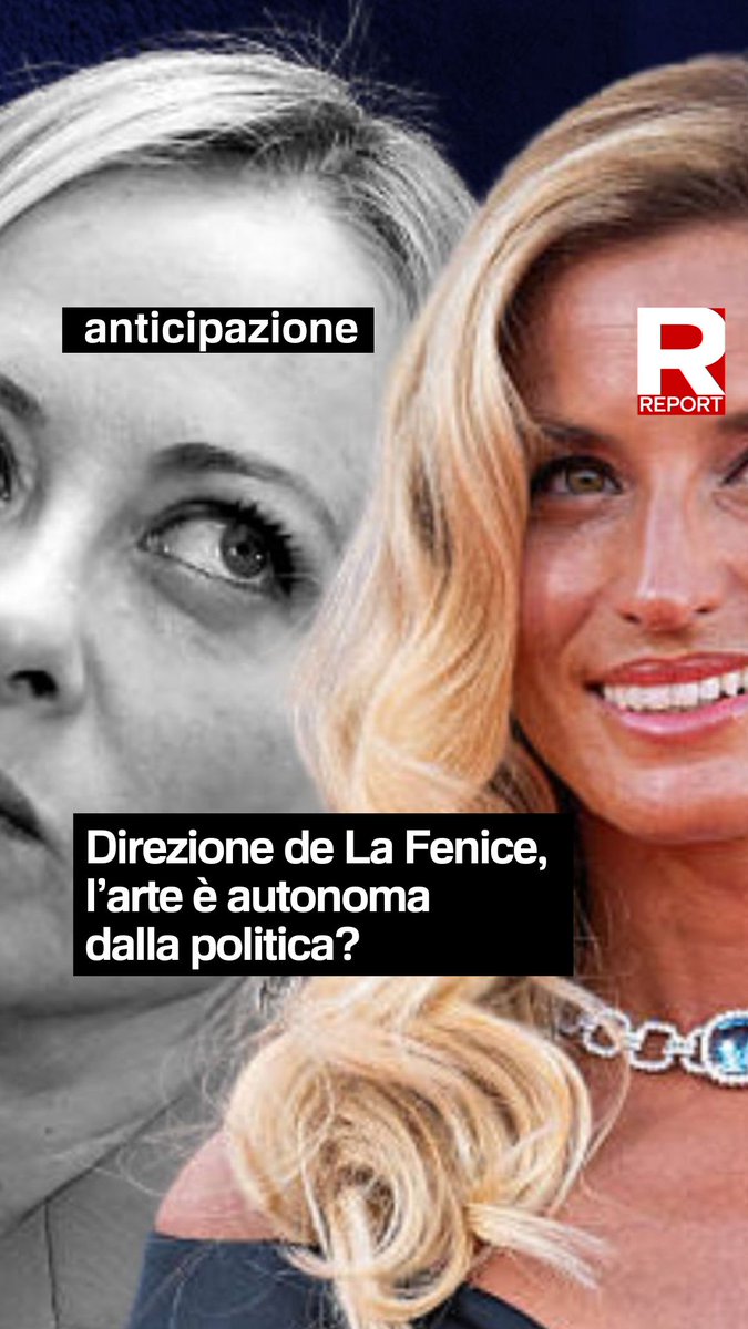 Gli orchestrali de La Fenice di Venezia non riconoscono nel cv della nuova direttrice musicale Venezi le caratteristiche che la renderebbero adatta a una nomina di tale prestigio. C’è un legame con FdI: nel 2021 era sul palco di Atreju. Domani, dalle 20.30 su #Rai3