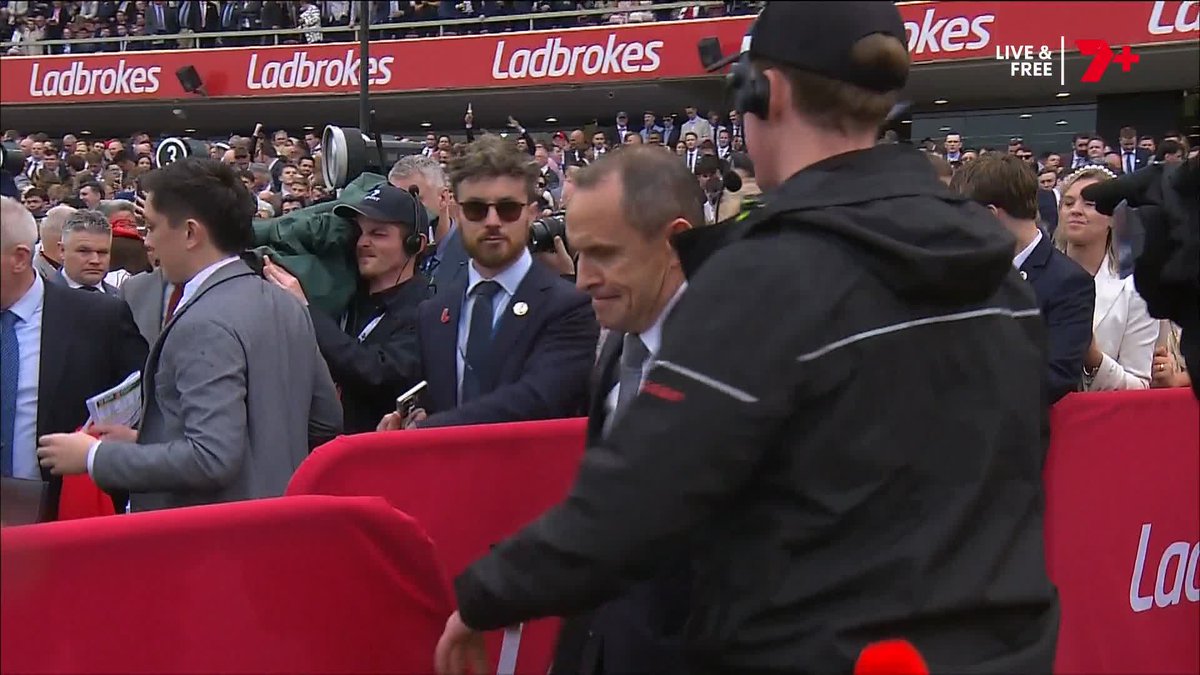 Bruce sums up the deeds of this legendary jockey and trainer. Chris Waller and James McDonald. Sporting greats 🫡