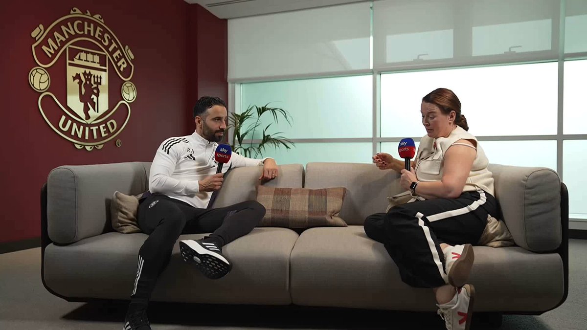 🗣️ "I don't have a personal problem with anyone" Ruben Amorim says he is happy that Marcus Rashford, Rasmus Hojlund and Antony are doing well at other clubs 🙌