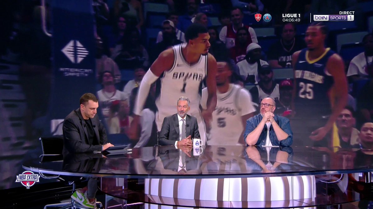 🏀 #NBAextra 🖐️ Wemby a été INFRANCHISSABLE cette nuit face aux Pels : 👉 29 points 👉 9 contres 👉 0 perte de balle