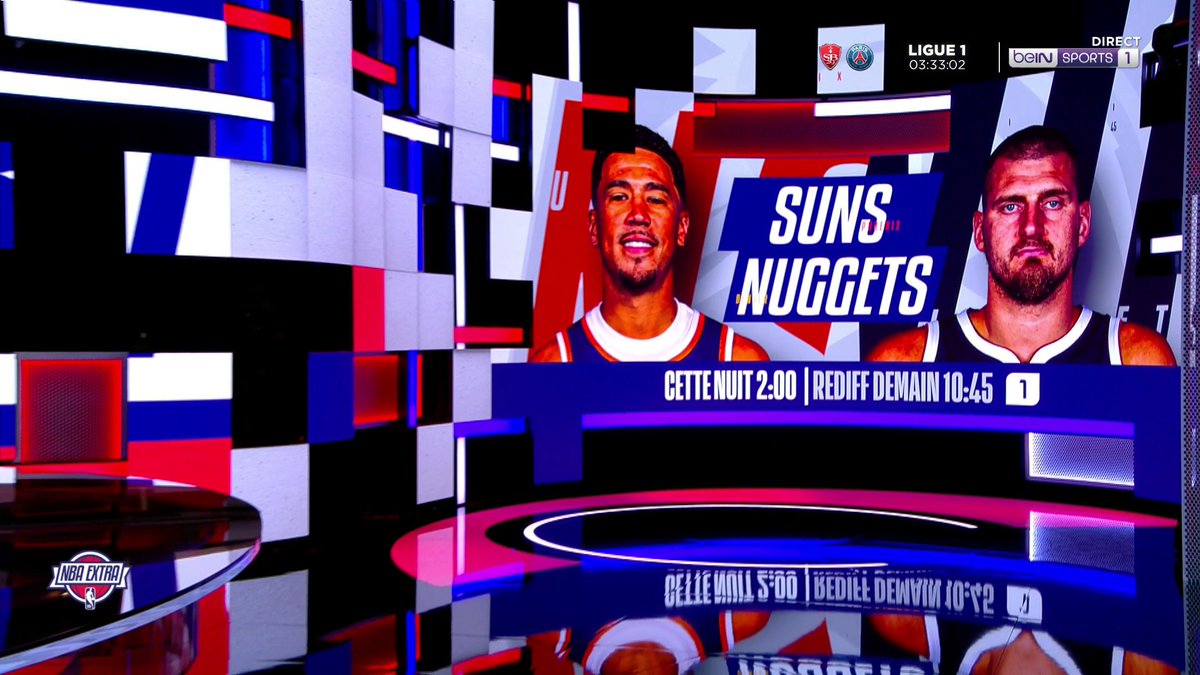 🏀 #NBAextra 👀 Suns @ Nuggets, c'est votre affiche #NBA à vivre en direct cette nuit à 02h00 sur beIN SPORTS 1