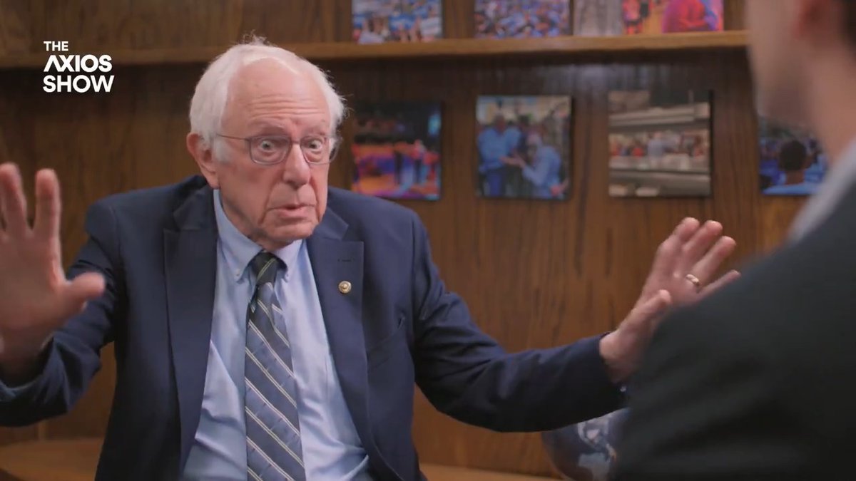 💥 Bernie Sanders dials up his criticism of Kamala Harris' 2024 campaign on The Axios Show: "I think it's very hard to say that Kamala Harris ran a campaign that spoke to the needs of the working class."
