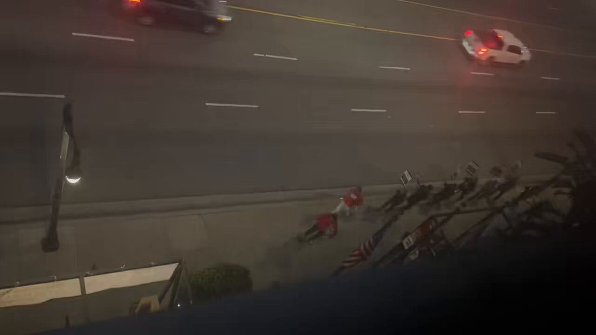 I don't know what these absolute faaaaaaags are protesting with drums and blow horns in front of my hotel in LA at 6:44 in the morning....but you best believe I'm getting dressed to go outside right now to ask them "why."