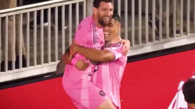 Game One = Game Won for Inter Miami CF. Messi's brace leads the way in South Florida. // Audi MLS Cup Playoffs