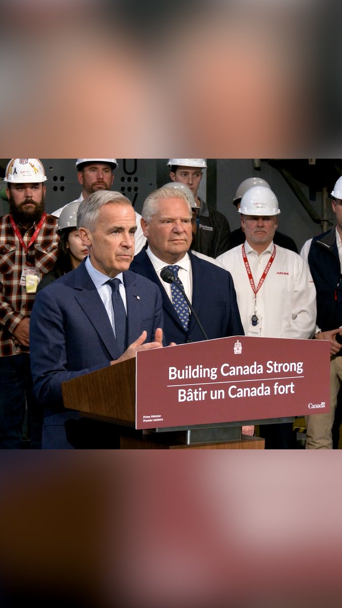 The government’s making a generational investment in the Darlington New Nuclear Project that will help power Canada’s clean energy future and create thousands of good jobs.